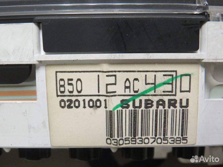 Щиток приборов subaru legacy BG5, BD5