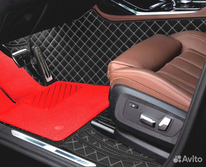 3D Коврики Exeed Салон Багажник из Экокожи