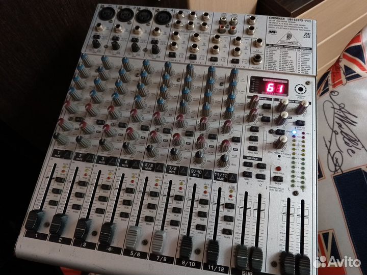 Бронь Микшерный пульт behringer ub1622fx-pro