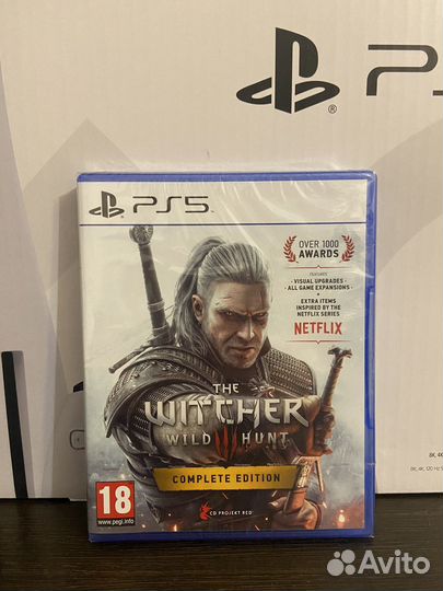 The Witcher 3 PS5 Ведьмак 3 (Новый)