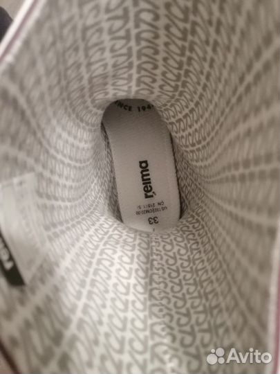 Детские резиновые сапоги 33 размер