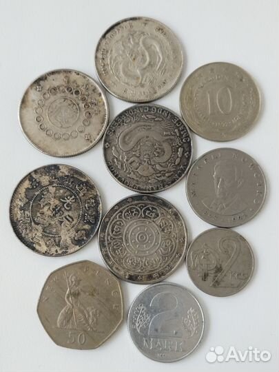 Микс иностранных монет