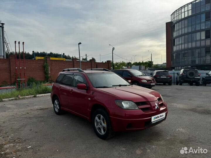 Mitsubishi Outlander 2.4 AT, 2002, 165 000 км