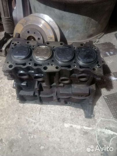 Блок двигателя мицубиси лансер 2006 1.3