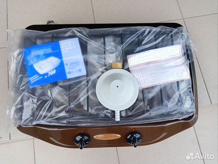 Газовая плита гефест новая настольная