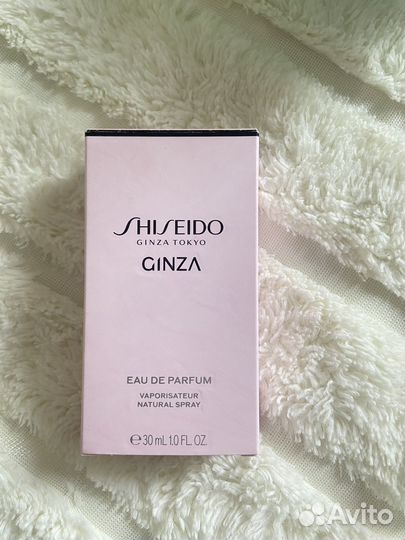 Shiseido ginza eau de parfum в коробке оригинал