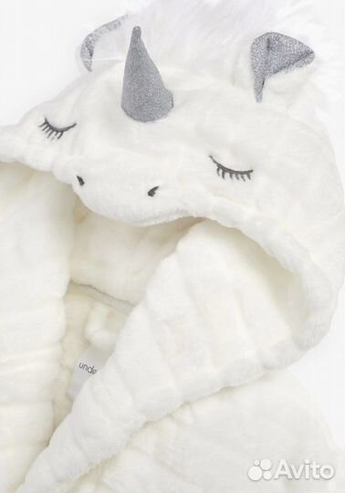 Халат-единорожка next, 11-12 лет