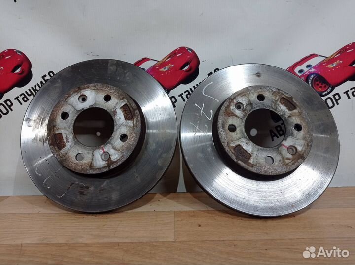 Диски тормозные (комплект) перед. Kia Rio 2 рест