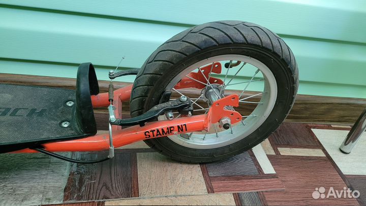 Самокат. Ручной тормоз. Внедорожник