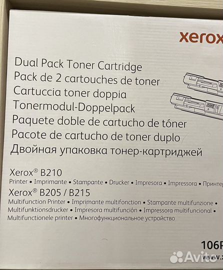 Картридж Xerox 106r04349