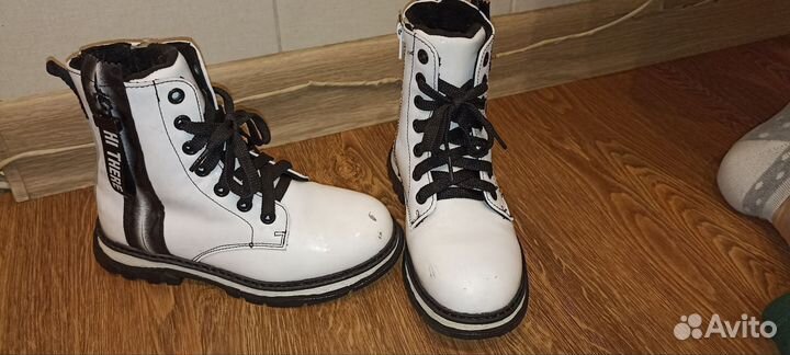 Ботинки демисезонные для девочки 32 размер