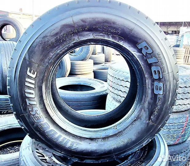 Грузовая шина bridgestone R168 385/65R22,5 рулевая