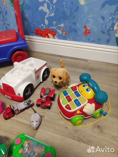 Пакет развивающих и музыкальных игрушек за всё