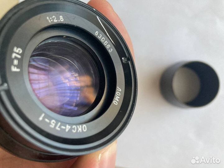 Объектив Ломо окс4-75-1 2.8/75