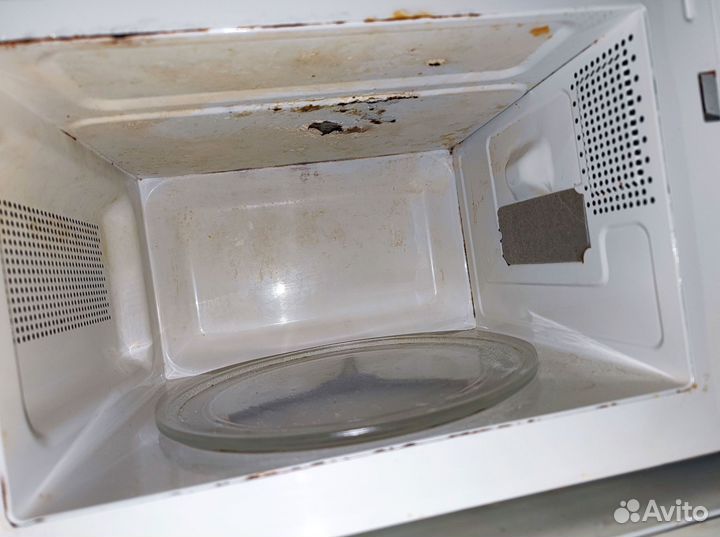 Микроволновка свч-печь Supra MWS-1806MW Рабочая