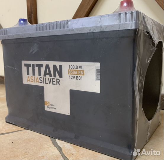 Акб 100Ач Титан Азия
