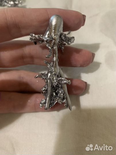 Отливка воском и свинцом. Чистка