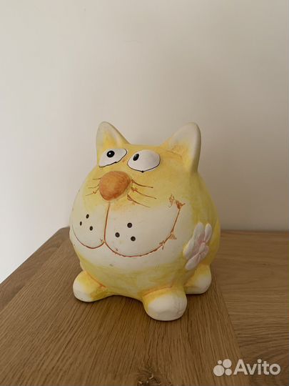 Детская копилка кот