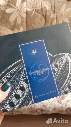 Набор хрустальных рюмок