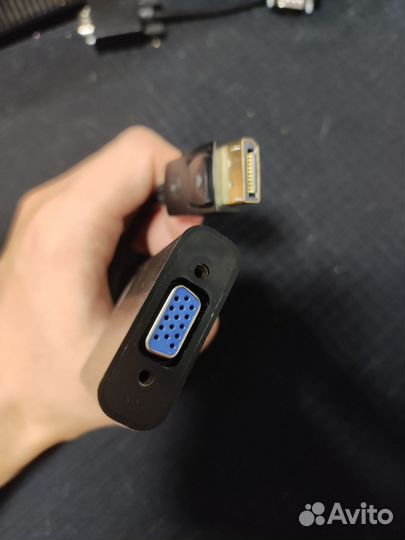 Переходник с vga на display port (dp)
