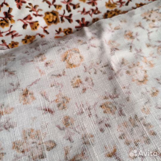 Отрез ткани лен СССР 8,5 м