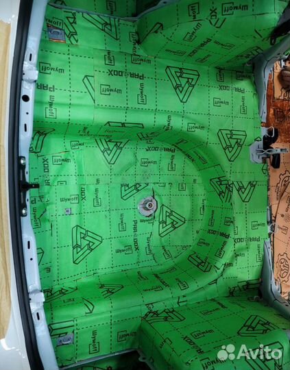 Комплексная шумоизоляция салона автомобиля