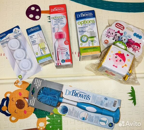 Новые бутылочки для кормления Dr Browns