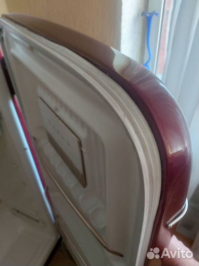 Ретро холодильник, новый (реставрация)