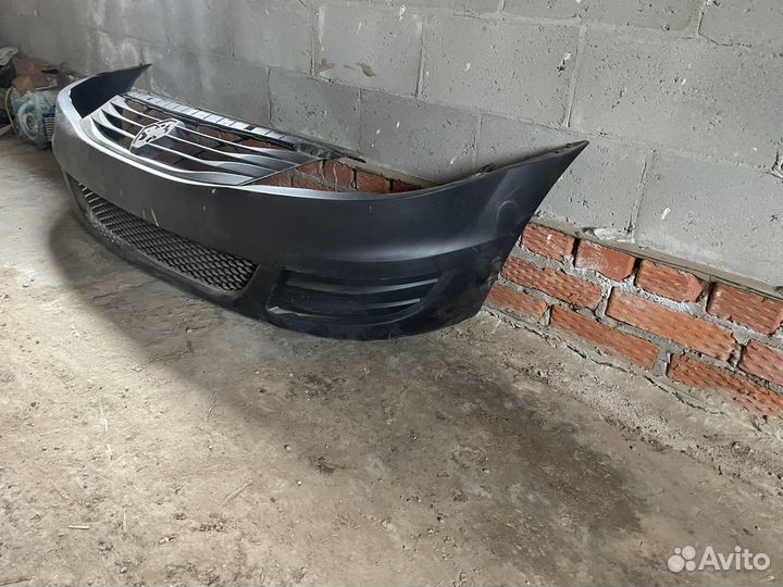 Бампер на renault logan 1
