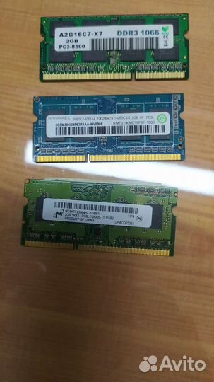 Оперативная память so-dimm ddr3(2Gb), ddr3L (2Gb)