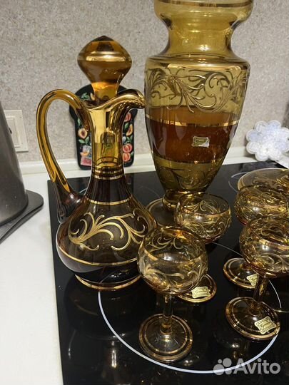 Комплект посуды.Богемия.Чехия