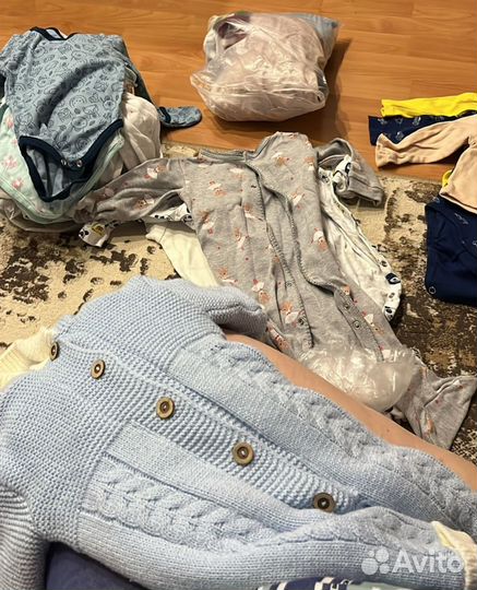 Детские вещи пакетом 62 68