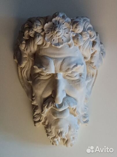 Гипсовая маска Сатира