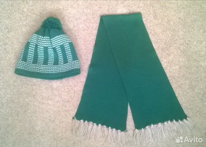 Шапка шарф Разные детские винтаж СССР