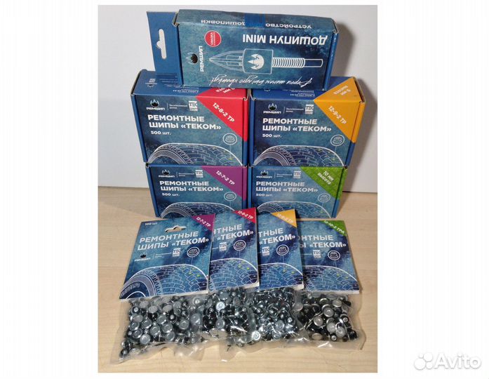 Шипы Теком (Ремшип) шипы ремонтные 500шт
