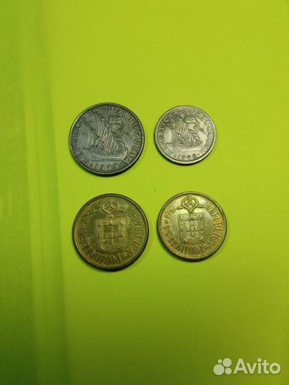 Монеты Португалии