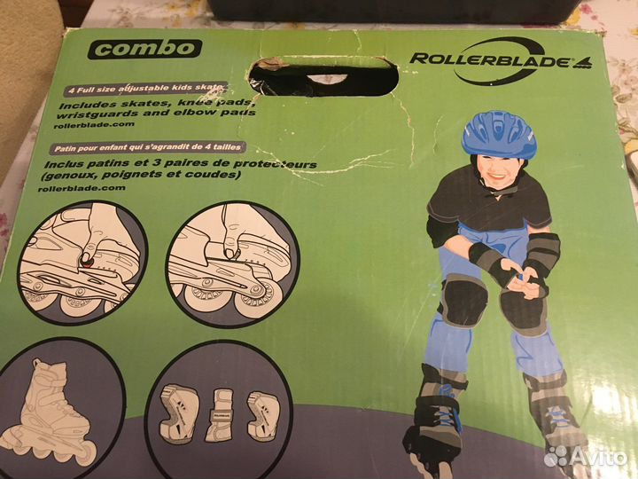 Роликовые коньки детские RollerBlade