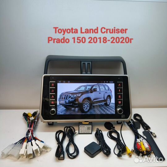 Автомагнитола на Toyota LC Prado 150 2018-2020г