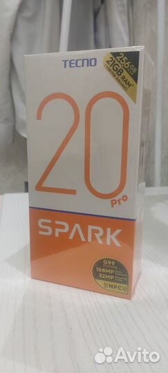 TECNO Spark 20 Pro, 12/256 ГБ