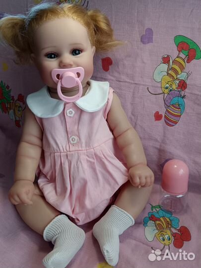 Кукла реборн силиконовая для Сабины