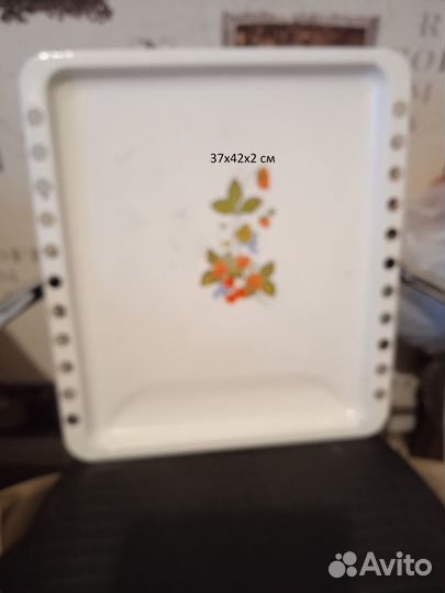 Эмалированный противень СССР