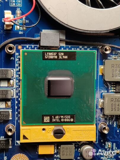 Intel Celeron M CPU 520 1.60GHz