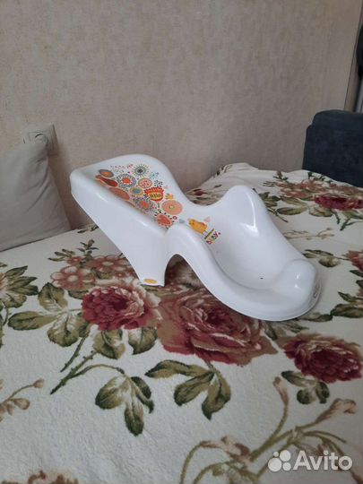 Горка лежак для купания Tega baby,стульчик для куп