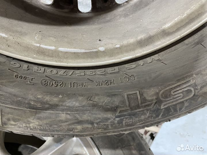 Диски с резиной R16 6x139.7 стояли на ssangyong