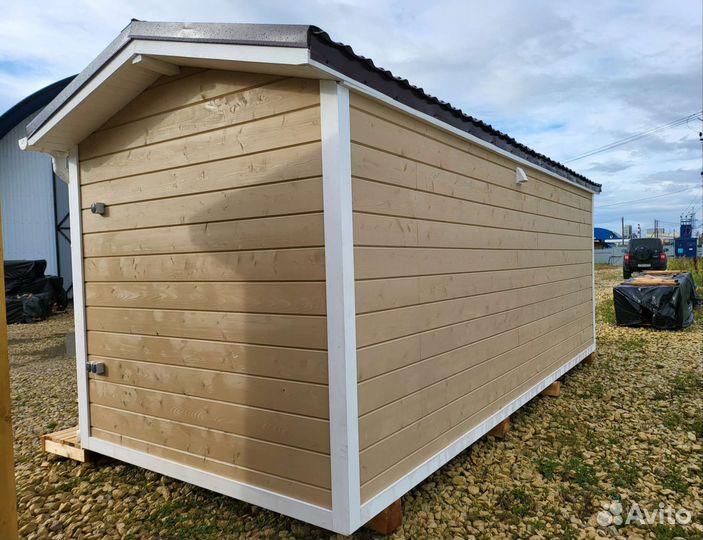 Модульный дачный дом. Мобильный домик - бытовка