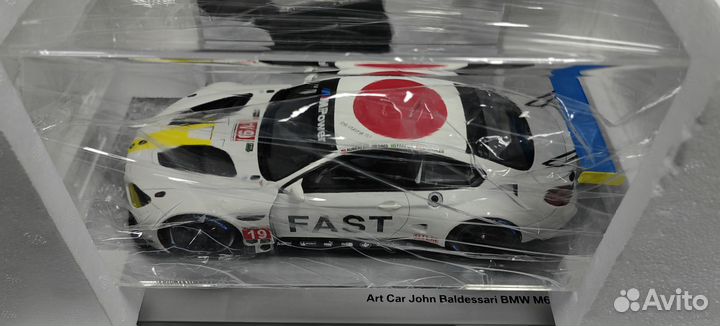 BMW m6 Art Car 1:18 kyosho