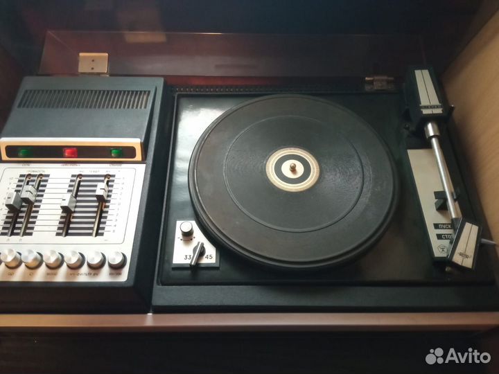 Проигрыватель винила мелодия 103 м стерео