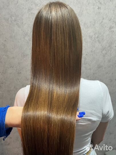 Кератиновое выпрямление/ботокс для волос