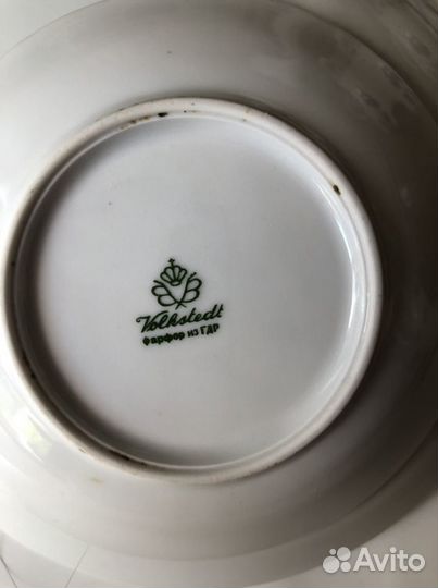 Блюдца, крынка