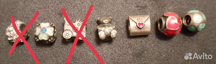 Шармы пандора, серебро, оригинал